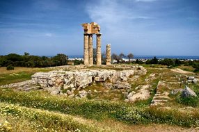 Rhodes, Greece, Temple Of Appollon