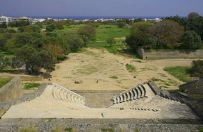 Rhodes, Greece, Theatre, Ancient