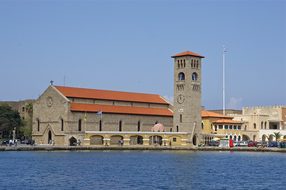 Rhodes, Greece, Cathedral, Church