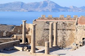 Lindos Acropolis, Greece, Rhodes