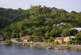 Roatan Honduras Caribbean Scenic Mountains