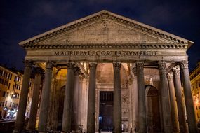 Pantheon, Rome, Italy, Architecture