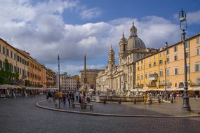 Place, Piazza, Navona, Rome, Italy