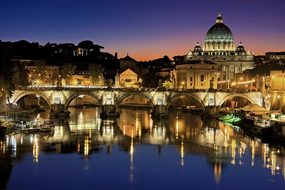 Rome, Vatican, City, Italy, Tiber