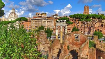 Architecture, City, Panorama, Travel