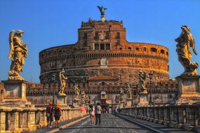 Rome, Castel Sant'Angelo, Italy