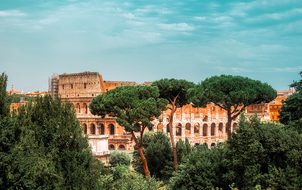 Rome Italy Colosseum Landmark Historic Tou