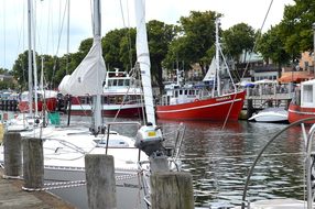 WarnemÃ¼nde, Old Power, Baltic Sea, Ship