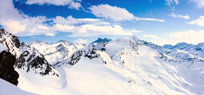 Grossglockner High Tauern View Distant Vie
