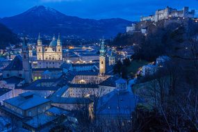 Salzburg Austria Mönchberg Salzburg Cathed