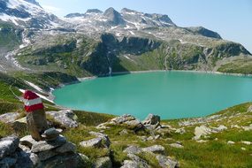 Bergsee, Weißsee, Salzburg-Austria