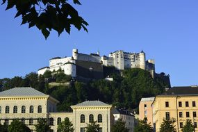Salzburg Austria Hohensalzburg Fortress Ol