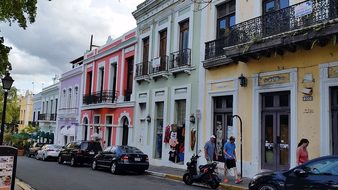 Street Puerto Rico San Juan Architecture H
