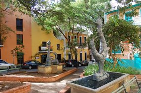 San Juan Puerto Rico Old Town Colorful Arc