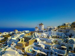 Santorini, Greece, Landscape, Tourism