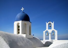 Santorini Greek Island Cyclades Caldera Wh