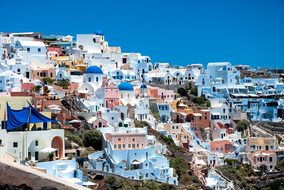 Greece Santorini The Sun Holidays Clouds S