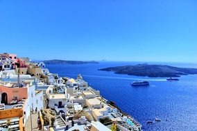 Greece Santorini The Sun Holidays Clouds S