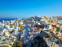 Santorini, Greece, Landscape, Tourism