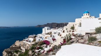 Santorini Oia Greece Travel Architecture W