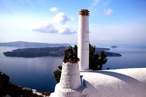 Santorini Greek Island Cyclades Caldera Wh