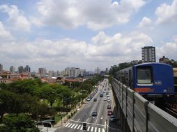 Sao Paulo, Brazil, City, Street