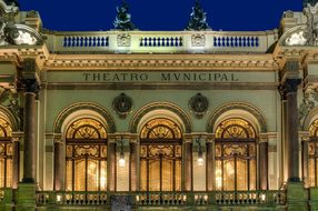 Municipal Theatre, São Paulo, Brazil