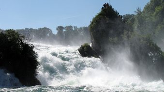 Schaffhausen, Rhine Falls, Switzerland