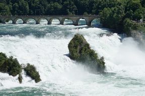 Rhine Falls, High Water, Schaffhausen