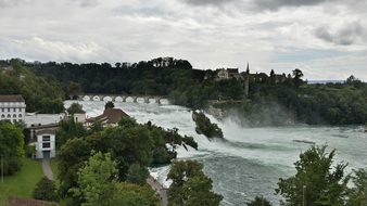 Rhine Falls, Schaffhausen, Waterfall