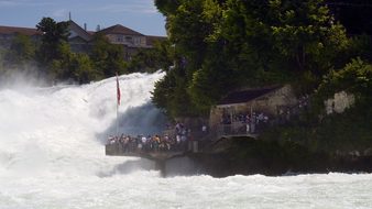 Rhine, Waterfall, Schaffhausen