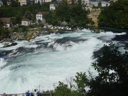 Waterfalls, Reno, Rhine Falls, Rheinfall