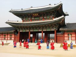 Gyeongbokgung Palace South Seoul Korea His