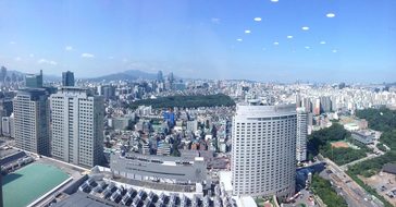 Seoul Korea City Skyline Cityscape Asia Ko
