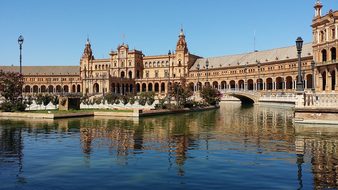 Sevilla, Plaza D'España, Spain