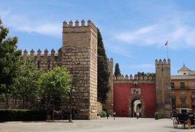 Sevilla, Castle, Spain, Square
