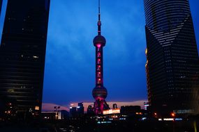 At Dusk, Shanghai, City