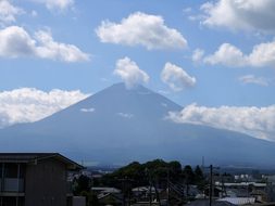 Mt Fuji, Cloud, Sky, Blue Sky