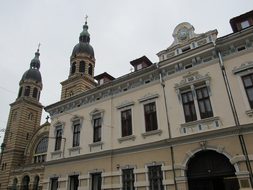 Sibiu Transylvania Romania Church Building