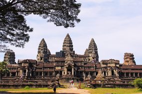 Angkor Wat Temple Amazing Seven Wonders Wo