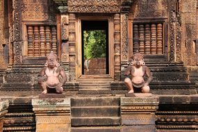 Banteay Srei Temple Travel Antique Old Bea