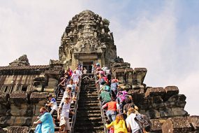 Angkor Wat Temple Amazing Seven Wonders Wo