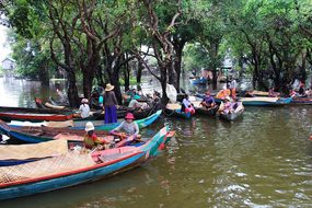 Kompong Phluk Kompong Tour Boat People Vil