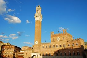 Siena Square Of The Field Tower Eats Torre