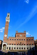 Siena, Tuscany, Italy, Torre, Palazzo