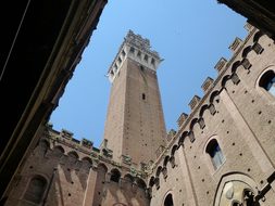 Siena Church Italy Building Dom Tower Sien