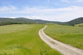 Campaign Tuscany Prato Siena Landscape Nat