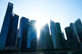 Singapore, Building, Architecture, Asian