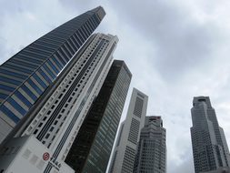 Singapore, Raffles Place, Afternoon