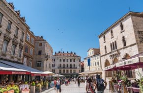 Split Croatia Sky Blue Tourism Restaurants